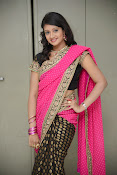 Sandeepthi Gorgeous in Designer Saree-thumbnail-1