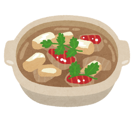 ねぎま鍋のイラスト