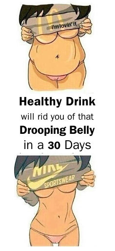 This Healthy Drink will rid you of that drooping belly in a 30 Days