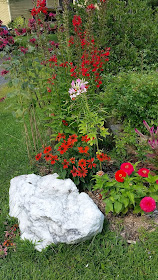 Summer flowers in Vermont. Share Now. #flowerbeds #eclecticredbarn