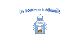 Challenge entre blogueuses mars 2019 : Logo du blog Les recettes de la débrouille