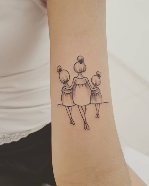 tatuagens para homenagear a família