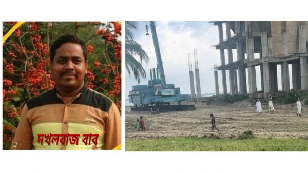 সোনারগাঁয়ে ইউপি সদস্য বাবুর বিরুদ্ধে সরকারি রাস্তা দখলের অভিযোগ