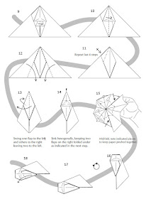 Cara Membuat Origami Ikan Mas : step 2
