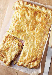 Ham, Mustard and Cheese Pie