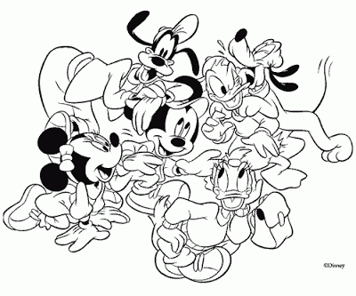 Disney Character Coloring Pages | Terrific Coloring Pages