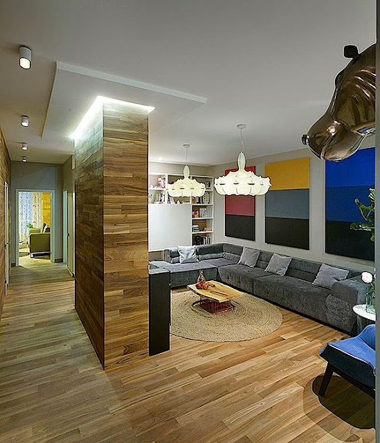 Narrow Apartment Interior Design