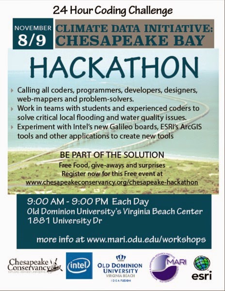 http://www.chesapeakeconservancy.org/chesapeake-hackathon