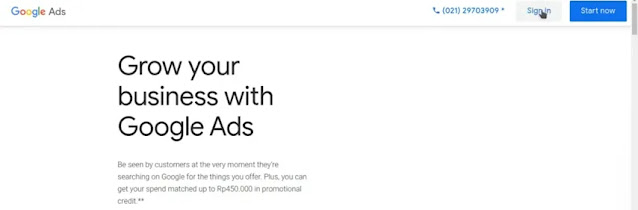 Promosi Aplikasi Android di Google ads