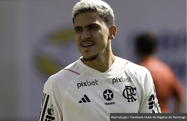 Pedro volta a treinar no Flamengo após levar soco de preparador físico