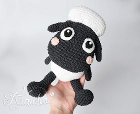 Krawka: Easter Sheep crochet pattern by Krawka - Easy pattern for Easter animal sheep lamb very cute