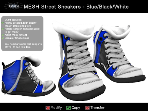 BSN Mesh Street Sneakers