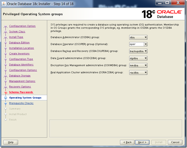 Oracle Database 18c Installation