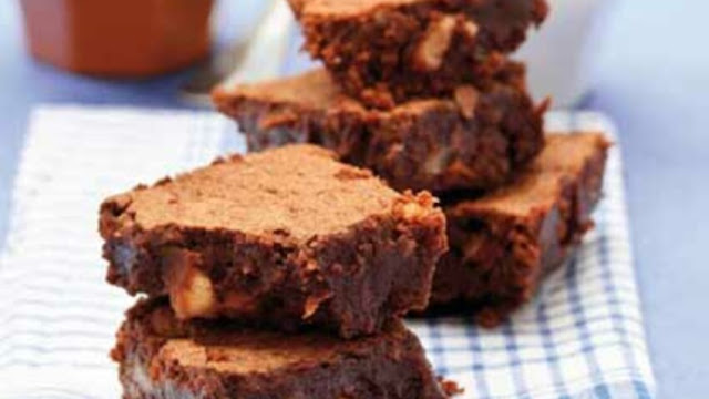 Brownies chocolat noisettes