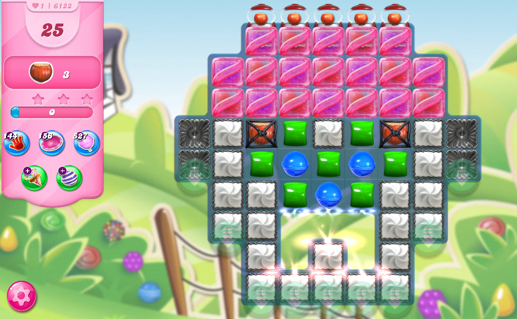 Candy Crush Saga level 6122