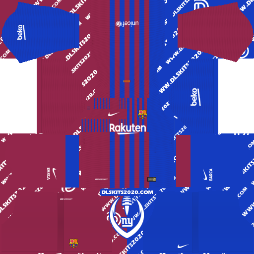 Barcelona Kit Dream League 21 22 Nike For Kit Dream League Soccer 19