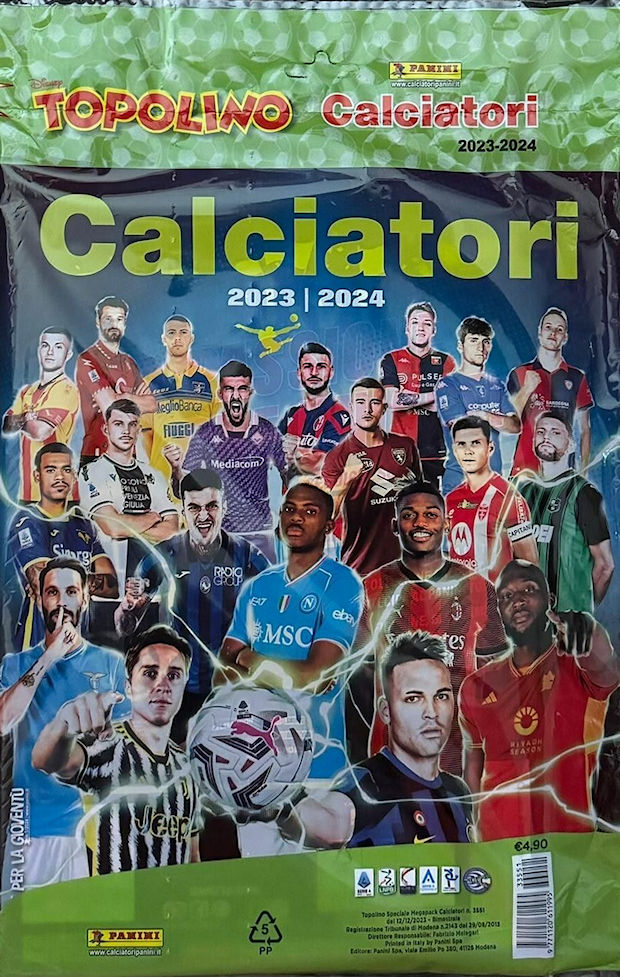 Football Cartophilic Info Exchange: Panini (Italy) - Calciatori