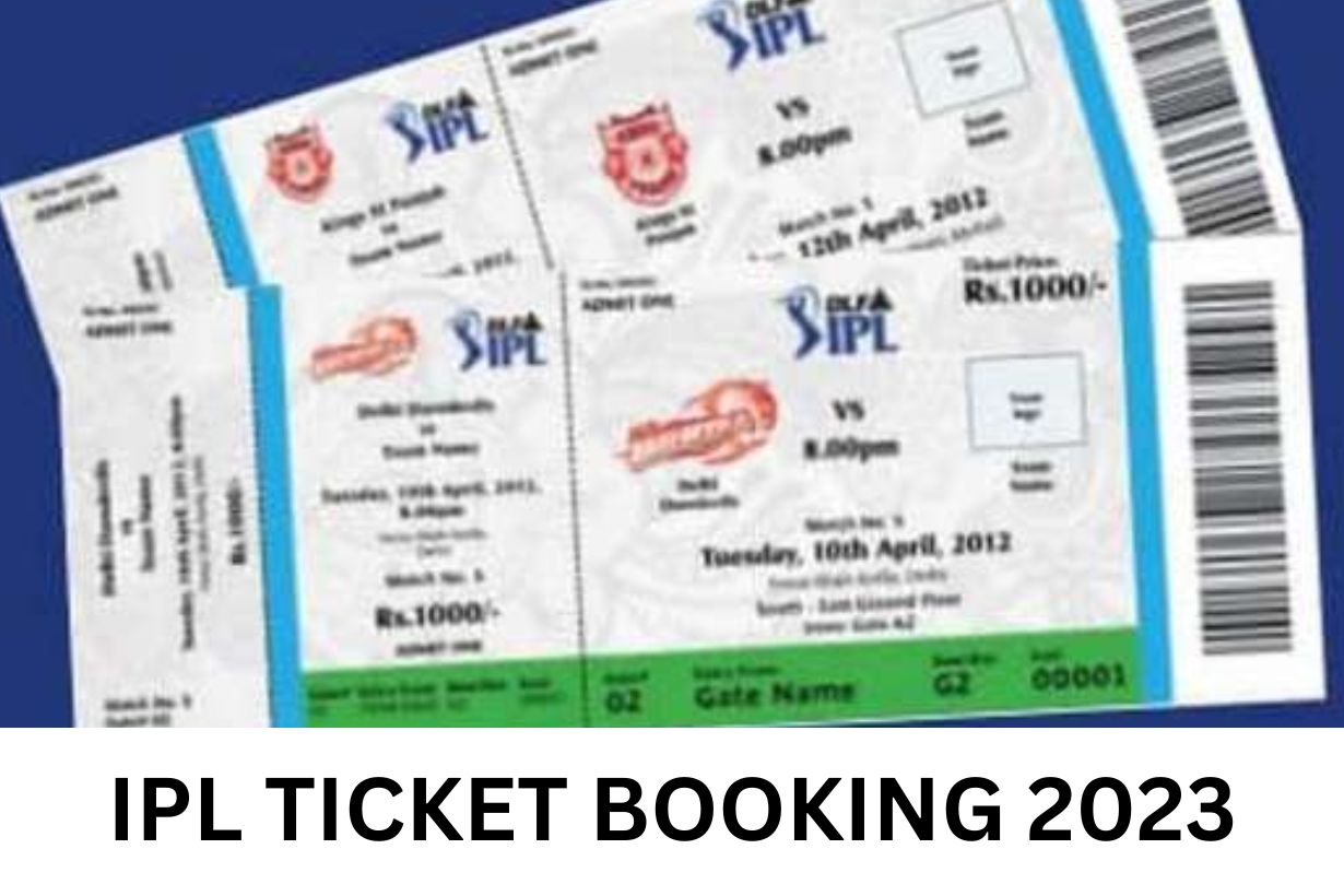 IPL 2023 Ticket Booking and Price List IPL Tickets 2023 Booking
