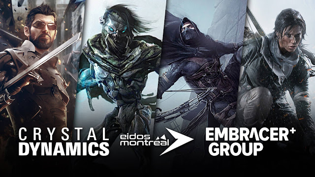 crystal dynamics eidos montréal release schedule aaa-games embracer group pipeline deus ex legacy of kain perfect dark thief tomb raider march 2028