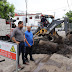 Para evitar inundación de viviendas alcaldía construye drenaje pluvial entre Santa Clara y el centro del Córbano