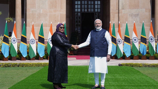 டான்சானியா இந்தியா இடையே ராணுவ ஒப்பந்தம் / Military agreement signed between Tanzania and India