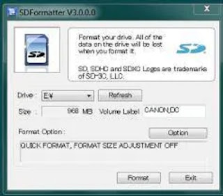 SD Formatter in OS