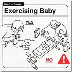 exercising-baby exercising-baby