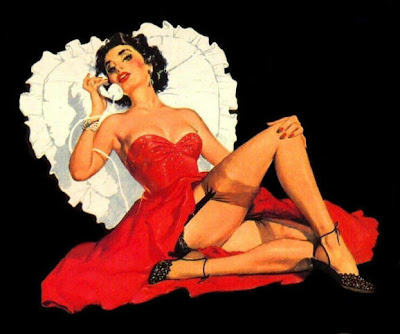 vintage pin up valentine. Valentine's Day Pin Up