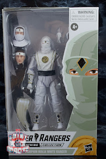 Power Rangers Lightning Collection Mighty Morphin Ninja White Ranger Box 01