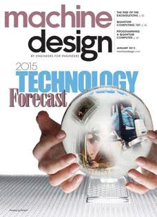 Machine Design...by engineers for engineers - January 2015 | ISSN 0024-9114 | TRUE PDF | Mensile | Professionisti | Meccanica | Computer Graphics | Software | Materiali
Machine Design continues 80 years of engineering leadership by serving the design engineering function in the original equipment market and key processing industries. Our audience is engaged in any part of the design engineering function and has purchasing authority over engineering/design of products and components.