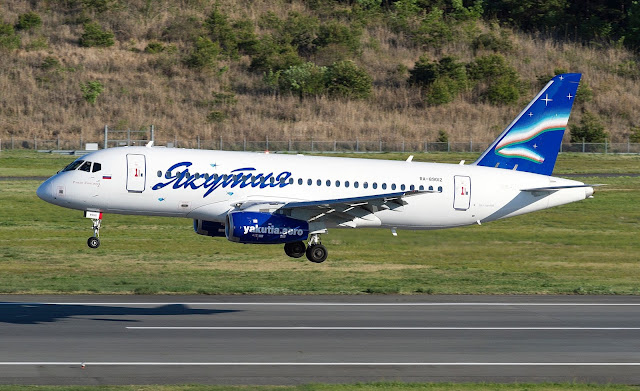 yakutia airlines sukhoi superjet 100