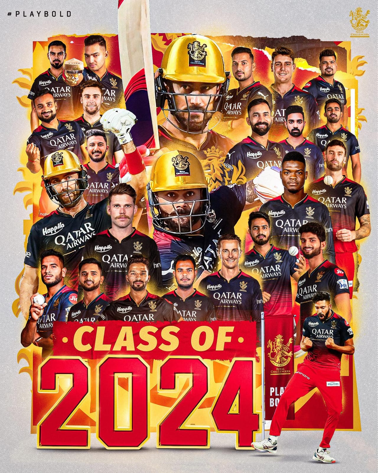 rcb squad for ipl 2024 Image