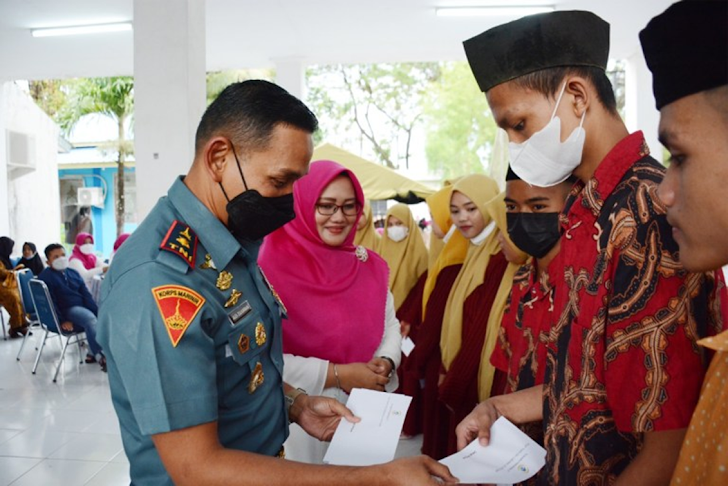 INILAH, Makna HUT Ke-21 Prajurit Sarang Petarung Yonmarhanlan VI Makassar Diacara Syukuran