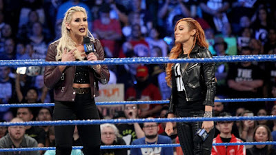 Charlotte Flair Becky Lynch WWE SmackDown Live WrestleMania