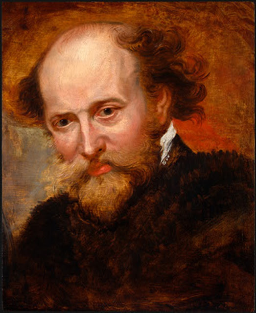Self Portrait, Peter Paul Rubens, Baroque portrait