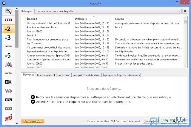 Captvty : le logiciel indispensable pour regarder et télécharger la TV