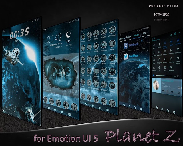 Planet Z Theme For EMUI 5 