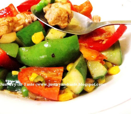Resep Tumis Ayam & Sayuran Kaya Rempah  Just Try & Taste