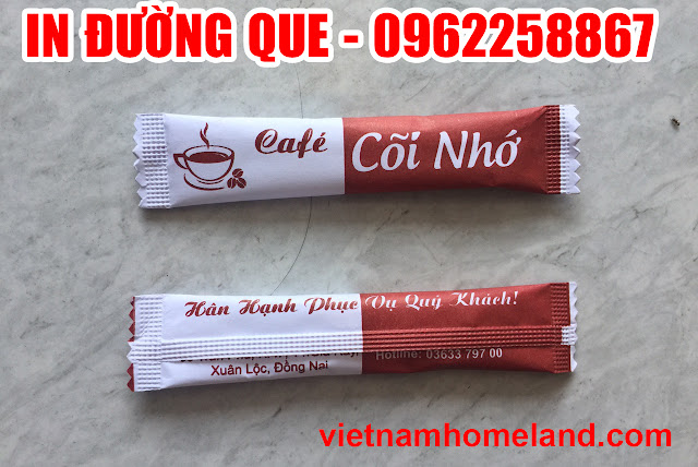 Nhà cung cấp đường gói, đường que cho quán cà phê