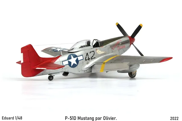 P-51D Mustang d'Eduard au 1/48