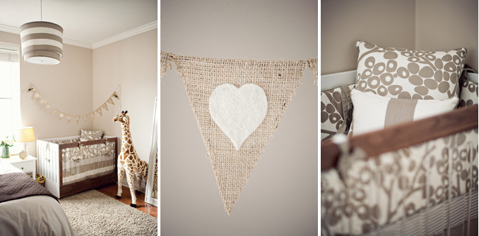 cute unisex baby nursery by STUDIO 1208