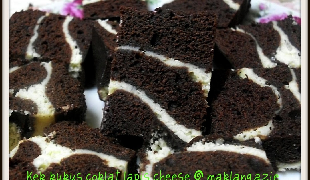 My Kitchen Diary: KEK KUKUS COKLAT LAPIS CHEESE