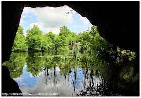 view from the secret cave, Lake Wood, Woodland Trust
