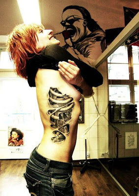 Tattoo Girls, Sexy Tattoo, back tattoo