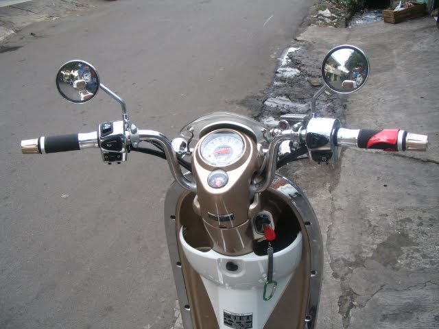 new car modification Modifikasi Scoopy Ban Gambot  Touring 