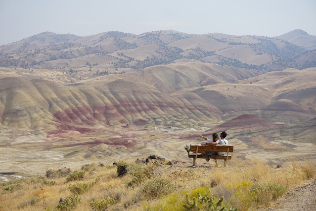 painted hills park oregon usa