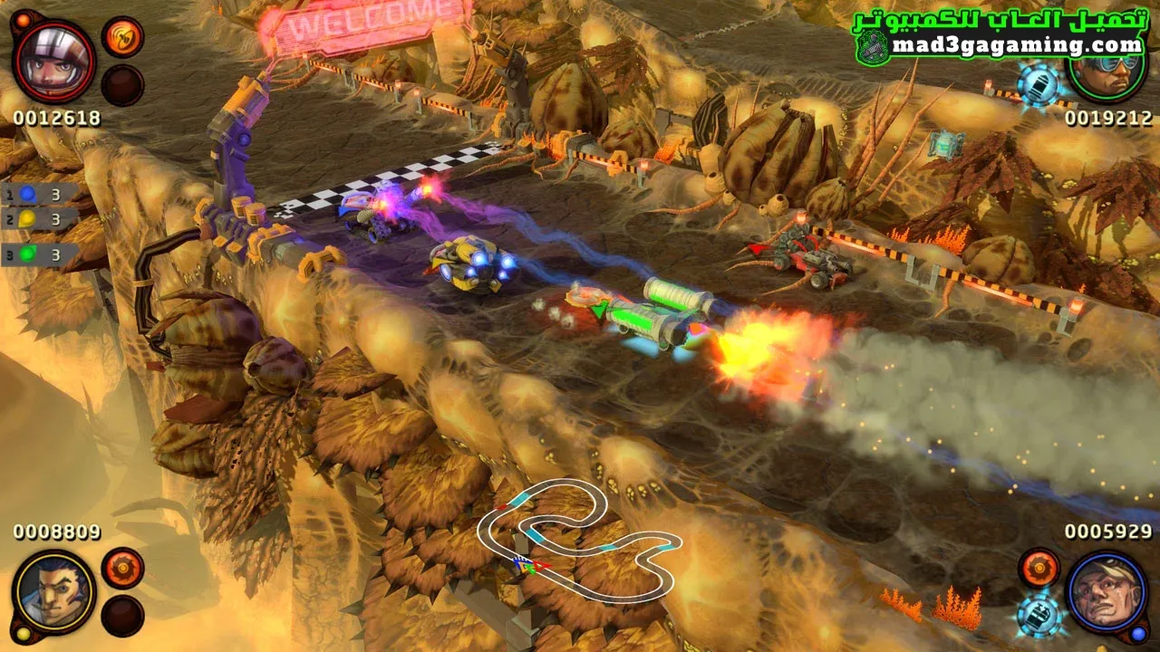 لعبة BlazeRush للكمبيوتر