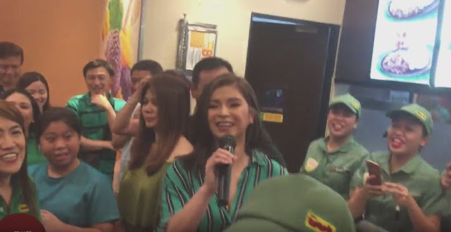 Fans Have Gathered At The Festival Mall To Celebrate The National Halo-Halo Day With Angel Locsin