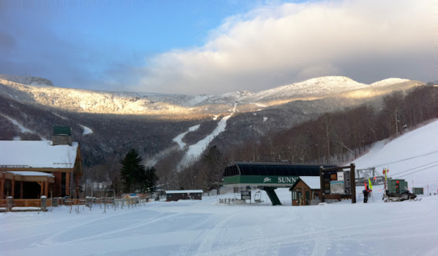 Mt. Mansfield from Spruce Base - 1-27-2011