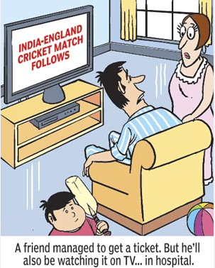 Cricket World Cup Fan Cartoons